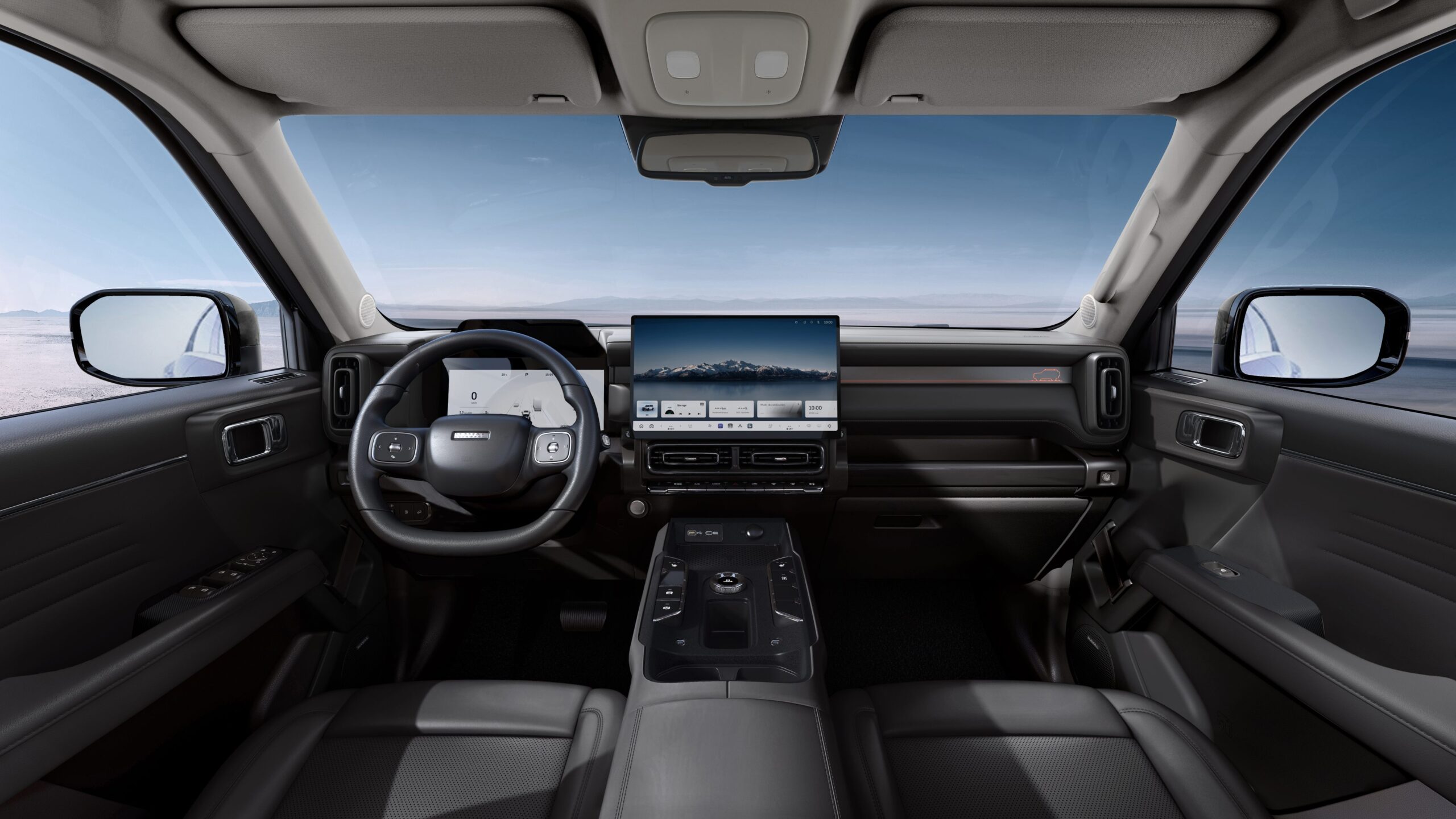 Tablero digital y pantalla central del GWM Haval H7 Max
