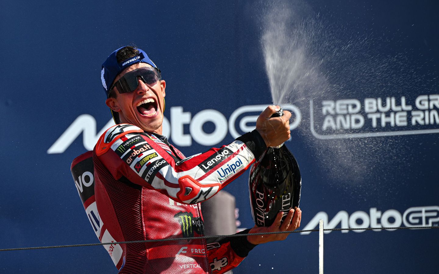 Marc Márquez compitiendo en MotoGP 2026