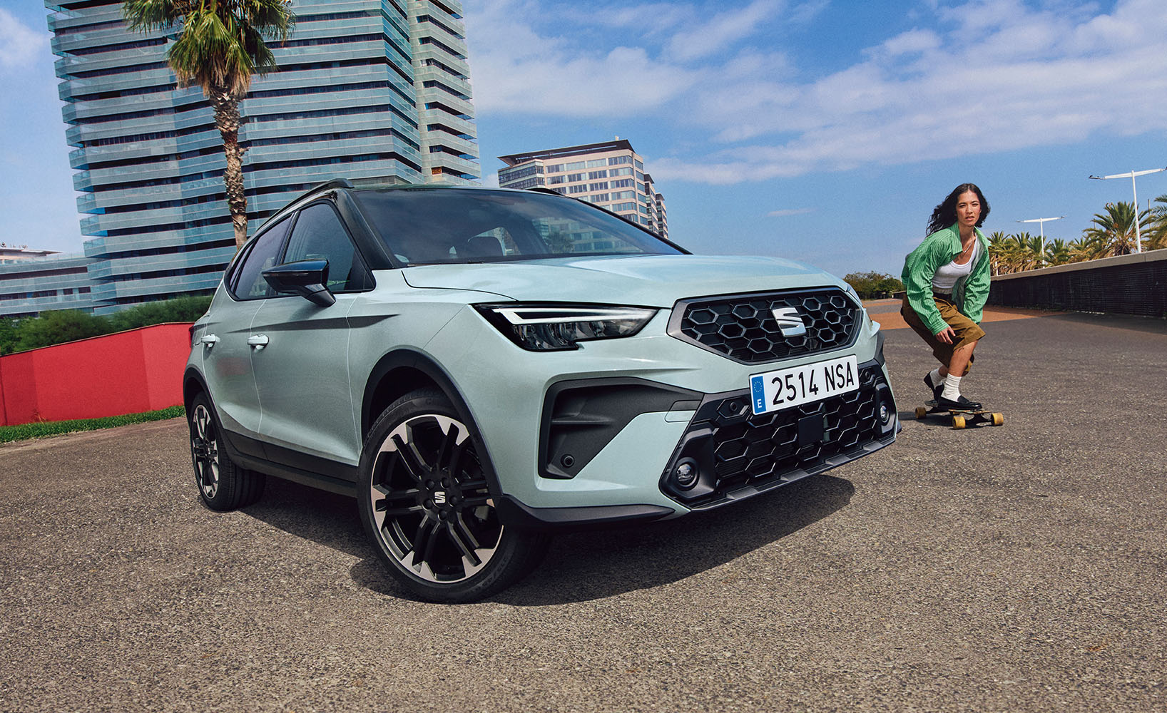 SEAT Arona, uno de los tres modelos incluidos en el llamado