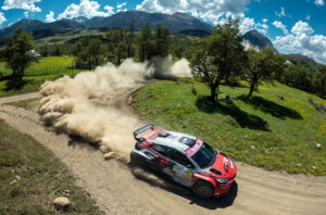 Alberto Heller durante el Rally Aysén Coyhaique 2026