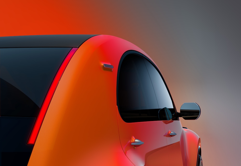 Citroën 2CV Concept eléctrico, detalle exterior oficial