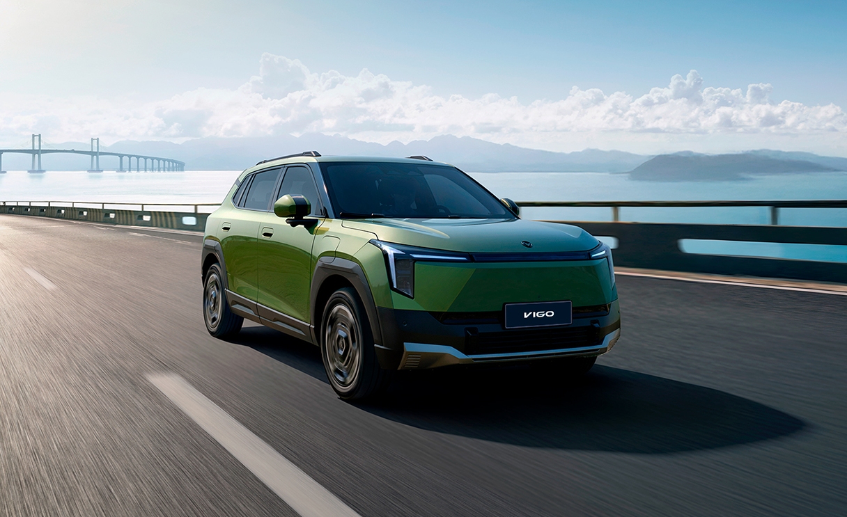 Vehículo eléctrico Dongfeng en Chile, imagen oficial de archivo