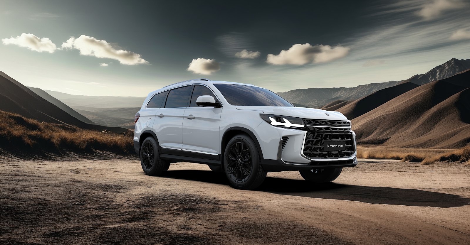 Forthing X5 Plus en imagen oficial de la carpeta de prensa