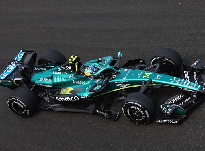 Aston Martin AMR26 con motor Honda en Fórmula 1