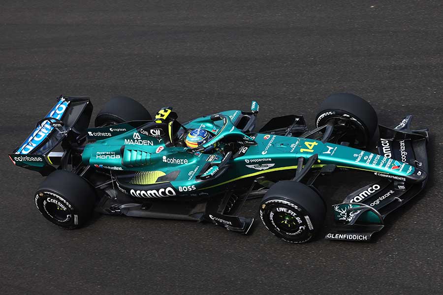 Aston Martin AMR26 con motor Honda en Fórmula 1