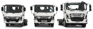 Gama de camiones Isuzu del mercado británico, imagen referencial