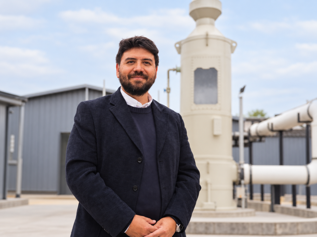 Mauricio Domcke, director de SGS Chile, en fotografía oficial