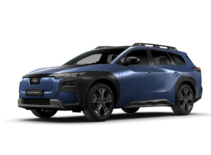 Subaru E-Outback eléctrico de producción; imagen referencial, no corresponde al prototipo experimental de 510 hp
