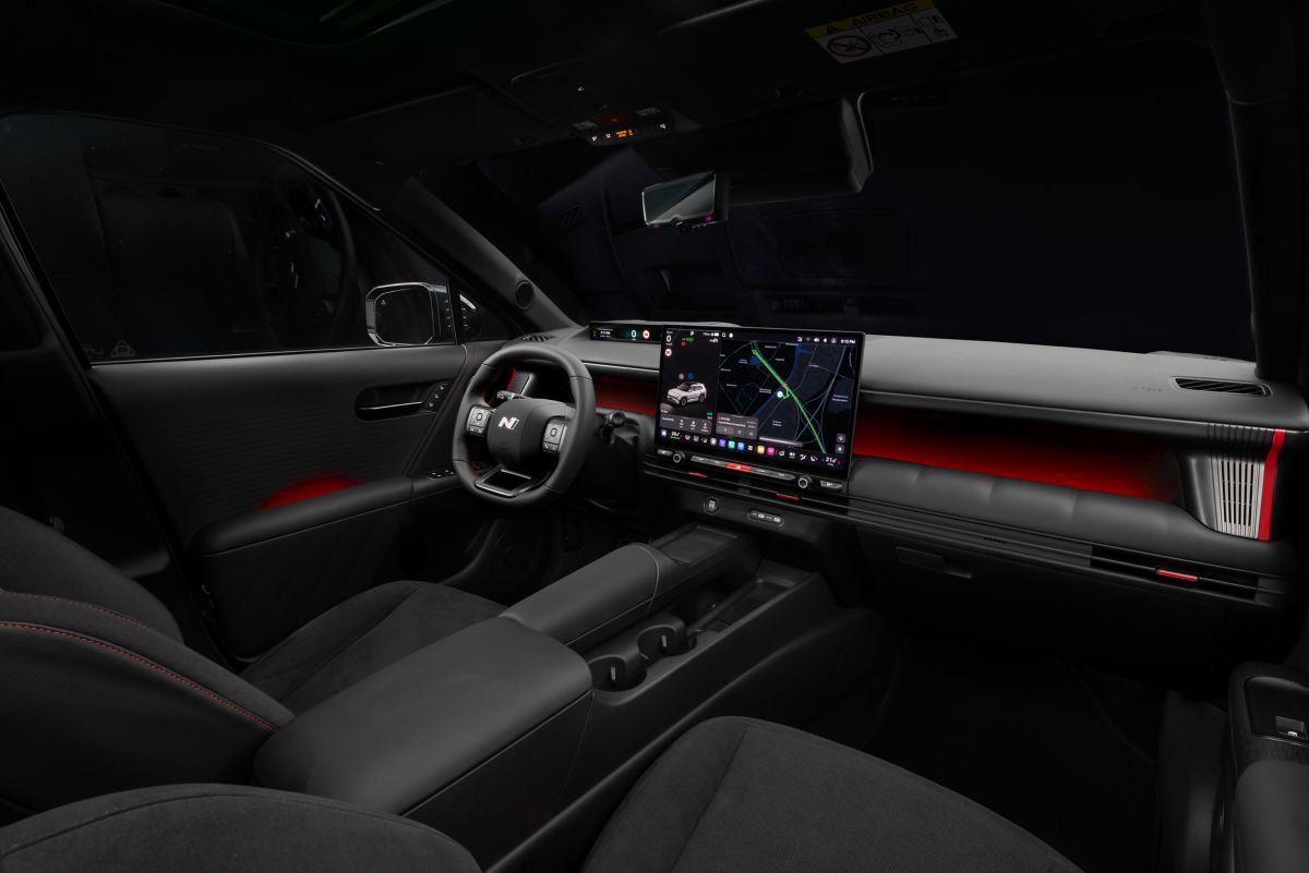 Hyundai TUCSON N Line interior deportivo